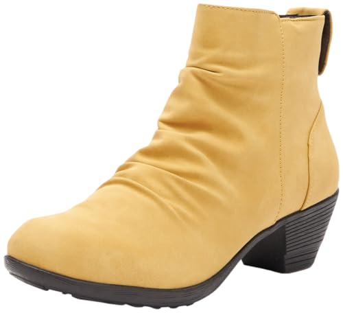 Andrea Conti Damen Boot Mode-Stiefel, Ocker, 37 EU von Andrea Conti