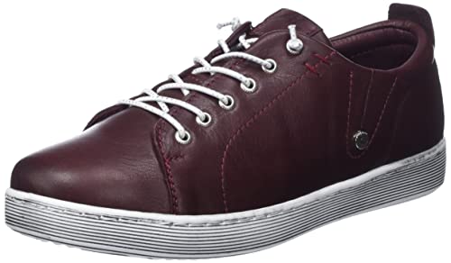 Andrea Conti Damen Boot Sneaker, Burgund, 35 EU von Andrea Conti