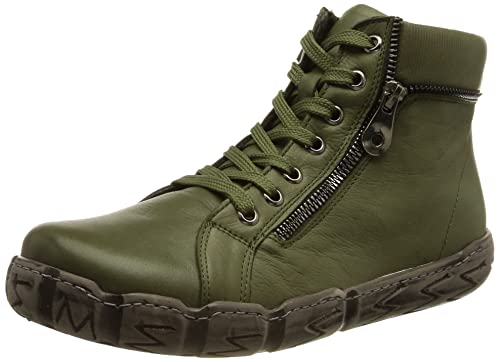 Andrea Conti Damen Boot Sneaker, Oliv, 36 EU Andrea Conti Damen Boot Sneaker, Oliv, 36 EU von Andrea Conti