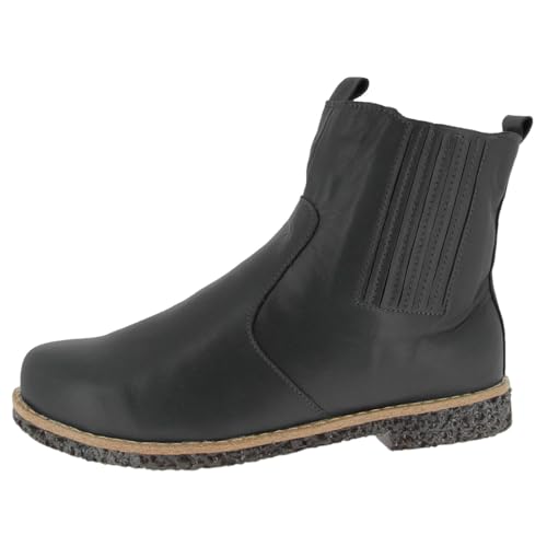 Andrea Conti Damen Boot Stiefelette, schwarz/schwarz, 38 EU von Andrea Conti