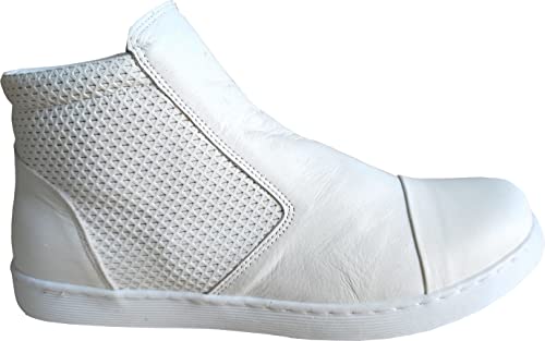 Andrea Conti Damen Boots Leder Weiß (numeric_41) von Andrea Conti