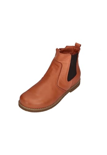 Andrea Conti Damen Chelsea Boots - 0340089-065 rost, Größe:41 EU von Andrea Conti