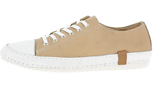 Andrea Conti Damen Halbschuh Schnürschuh bequem tolle Farbe 0025903, Größe:38 EU, Farbe:Braun von Andrea Conti