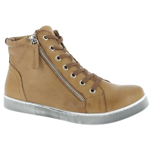 Andrea Conti Damen High Top Sneaker, Brandy, 38 EU Andrea Conti Damen High Top Sneaker, Brandy, 38 EU von Andrea Conti