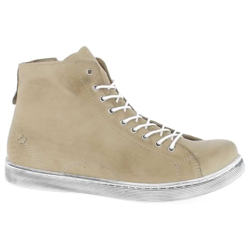 Andrea Conti Damen High Top Sneaker, Taupe/weiß, 37 EU Andrea Conti Damen High Top Sneaker, Taupe/weiß, 37 EU von Andrea Conti