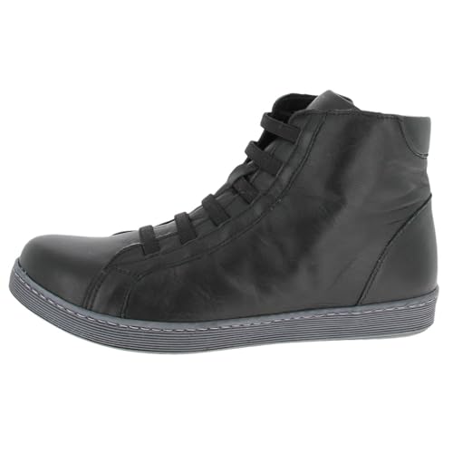 Andrea Conti Damen High Top Sneaker, schwarz, 41 EU von Andrea Conti