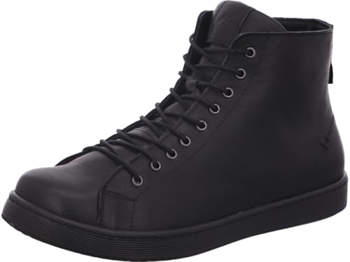 Andrea Conti Damen High Top Sneaker, schwarz/schwarz, 38 EU von Andrea Conti