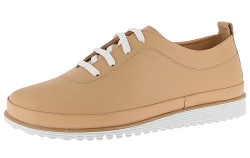 Andrea Conti Damen Low Top Sneaker, Camel, 42 EU von Andrea Conti