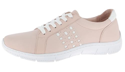 Andrea Conti Damen Low Top Sneaker, Rose/weiß, 39 EU Andrea Conti Damen Low Top Sneaker, Rose/weiß, 39 EU von Andrea Conti