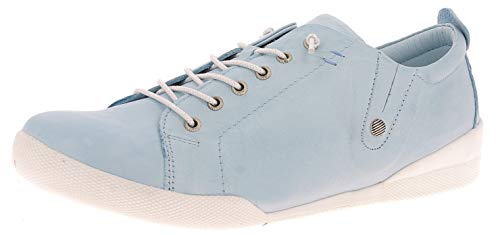 Andrea Conti Damen Low Top Sneaker, h.blau, 39 EU von Andrea Conti