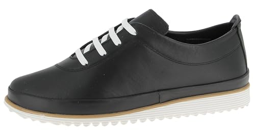 Andrea Conti Damen Low Top Sneaker, schwarz, 41 EU von Andrea Conti