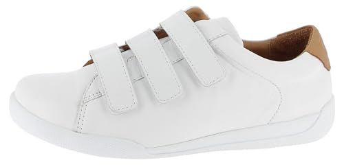 Andrea Conti Damen Low Top Sneaker, weiß/Brandy, 40 EU Andrea Conti Damen Low Top Sneaker, weiß/Brandy, 40 EU von Andrea Conti