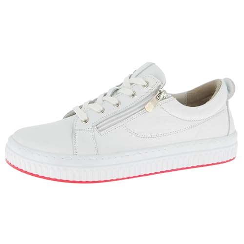 Andrea Conti Damen Low Top Sneaker, weiß/rot, 39 EU Andrea Conti Damen Low Top Sneaker, weiß/rot, 39 EU von Andrea Conti