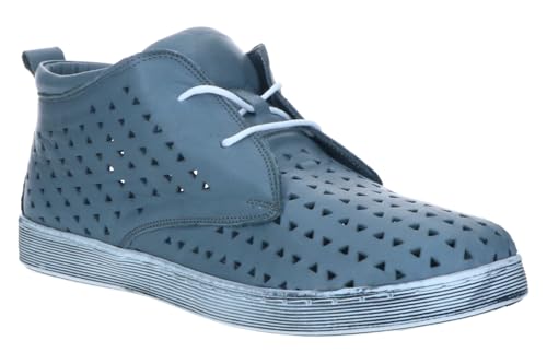 Andrea Conti Damen Mid Top Sneaker, anthrazit, 36 EU von Andrea Conti