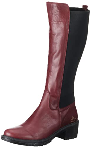 Andrea Conti Damen Mode-Stiefel, Burgund, 40 EU von Andrea Conti