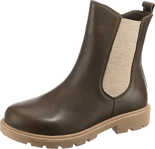 Andrea Conti Damen Women's Boots Mode Stiefel, Schlamm, 38 EU von Andrea Conti