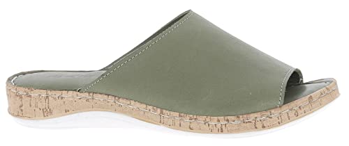 Andrea Conti Damen Pantolette, Oliv, 41 EU von Andrea Conti