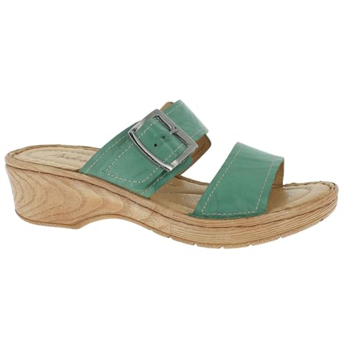 Andrea Conti Damen Pantolette, grün, 39 EU Andrea Conti Damen Pantolette, grün, 39 EU von Andrea Conti