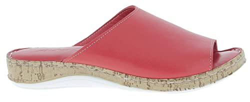 Andrea Conti Damen Pantolette, rot, 41 EU von Andrea Conti