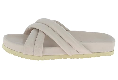 Andrea Conti Damen Pantolette Flacher Slipper, Silbergrau, 38 EU Andrea Conti Damen Pantolette Flacher Slipper, Silbergrau, 38 EU von Andrea Conti