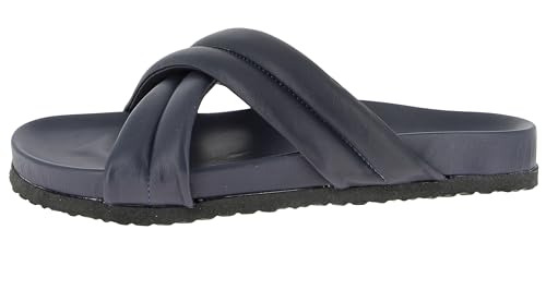 Andrea Conti Damen Pantolette Flacher Slipper, d.blau, 38 EU Andrea Conti Damen Pantolette Flacher Slipper, d.blau, 38 EU von Andrea Conti