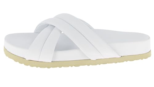 Andrea Conti Damen Pantolette Flacher Slipper, weiß, 42 EU Andrea Conti Damen Pantolette Flacher Slipper, weiß, 42 EU von Andrea Conti