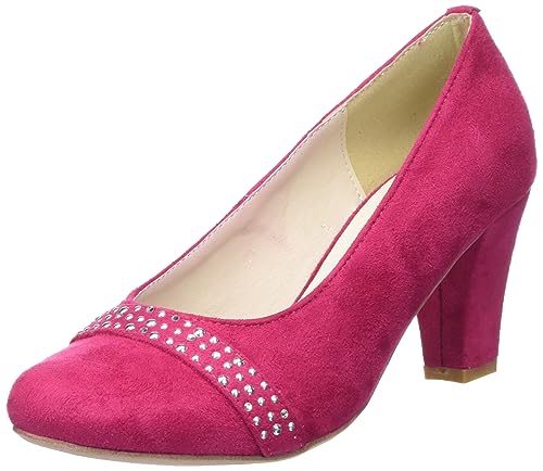 Andrea Conti Damen Pumps, Fuchsia, 36 EU von Andrea Conti