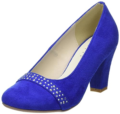 Andrea Conti Damen Pumps, royal, 35 EU von Andrea Conti