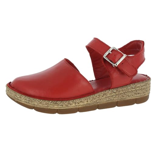 Andrea Conti Damen Sandale, Chili/braun, 39 EU von Andrea Conti