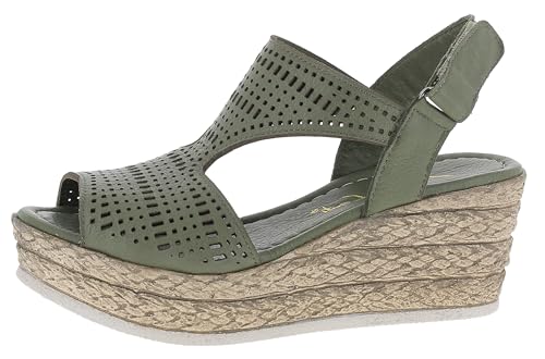 Andrea Conti Damen Sandale, Oliv, 41 EU Andrea Conti Damen Sandale, Oliv, 41 EU von Andrea Conti