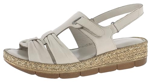 Andrea Conti Damen Sandale, Silbergrau, 40 EU von Andrea Conti