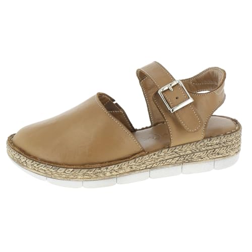 Andrea Conti Damen Sandale, braun, 36 EU von Andrea Conti