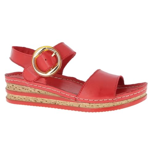 Andrea Conti Damen Sandalette Sandale, Chili, 41 EU von Andrea Conti