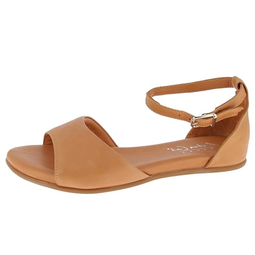 Andrea Conti Damen Sandalette Sandale, Cognac, 37 EU von Andrea Conti