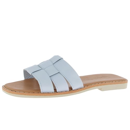 Andrea Conti Damen Sandalette Sandale, Pastellblau, 36 EU von Andrea Conti