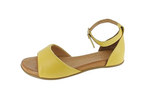 Andrea Conti Damen Sandalette Sandale, Zitrone, 38 EU von Andrea Conti