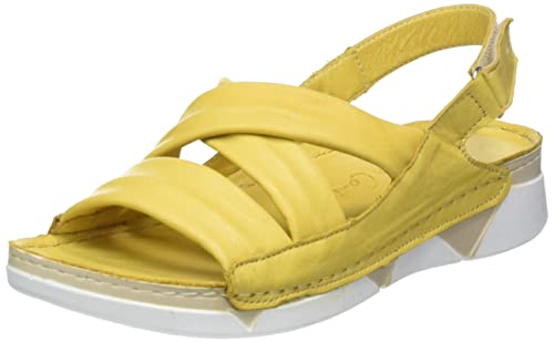 Andrea Conti Damen Sandalette Sandale, Zitrone, 40 EU Andrea Conti Damen Sandalette Sandale, Zitrone, 40 EU von Andrea Conti