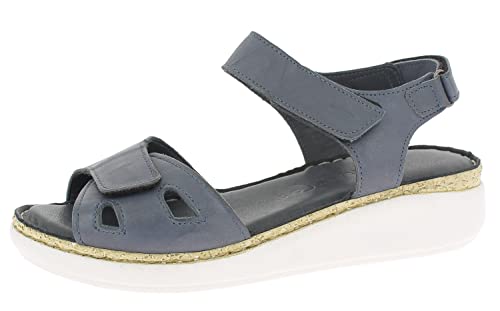 Andrea Conti Damen Sandalette Sandale, d.blau, 41 EU von Andrea Conti