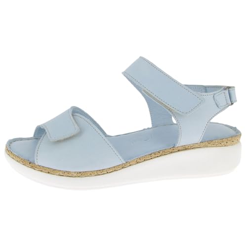 Andrea Conti Damen Sandalette Sandale, h.blau, 41 EU von Andrea Conti