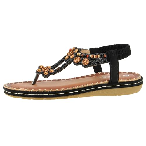 Andrea Conti Damen Sandalette Sandale, schwarz, 40 EU Andrea Conti Damen Sandalette Sandale, schwarz, 40 EU von Andrea Conti