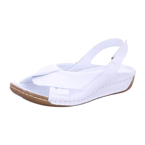 0779601 Da.-Sandalette weiss Gr. 37 von Andrea Conti