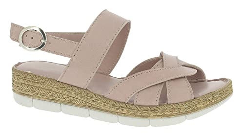 Andrea Conti Damen Sandalette Sandale mit Absatz, Mauve, 40 EU von Andrea Conti