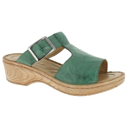 Andrea Conti Damen Sandalette Sandale, grün, 40 EU von Andrea Conti