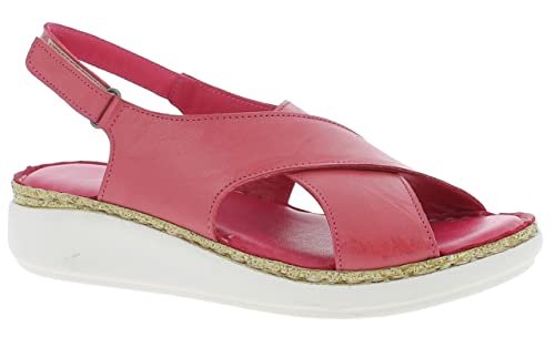 Andrea Conti Damen Sandalette Sandale mit Absatz, pink, 37 EU von Andrea Conti