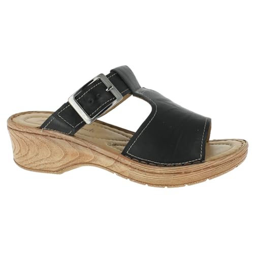 Andrea Conti Damen Sandalette Sandale, schwarz, 39 EU von Andrea Conti