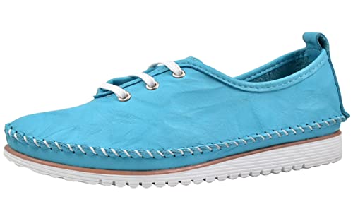 Andrea Conti Damen Leder Sportiver Schnürschuh lässig Halbschuh bequem 0023626, Größe:40 EU, Farbe:Blau Andrea Conti Damen Leder Sportiver Schnürschuh lässig Halbschuh bequem 0023626, Größe:40 EU, Farbe:Blau von Andrea Conti