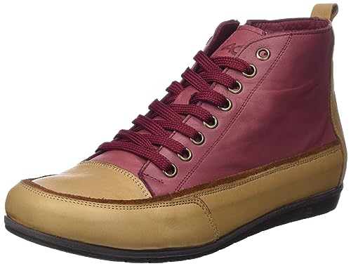 Andrea Conti Damen Schnürer Sneaker, Bordo/Brandy, 39 EU von Andrea Conti