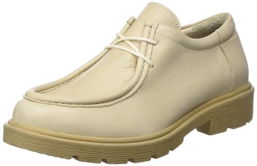 Andrea Conti Damen Schnürer Sneaker, Creme, 36 EU von Andrea Conti