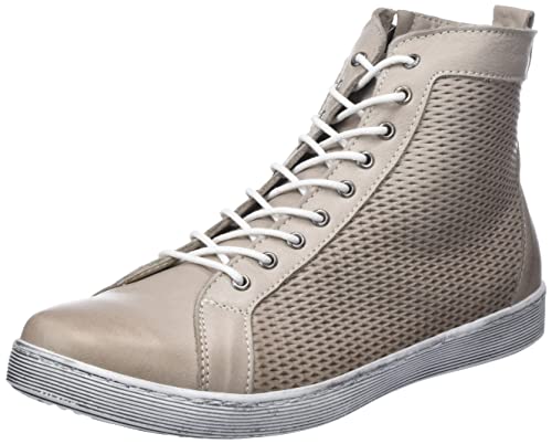 Andrea Conti Damen Schnürer Sneaker, Dark Stone, 40 EU von Andrea Conti