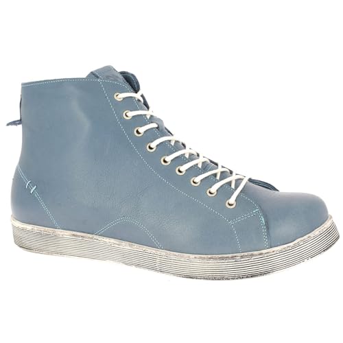 Andrea Conti Damen Schnürer Sneaker, Infinity Blue, 35 EU von Andrea Conti